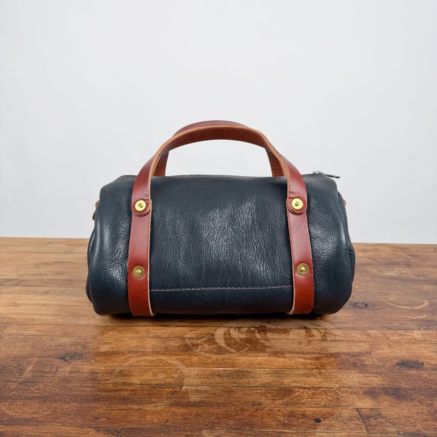 JANE LEATHER CROSSBODY - SMALL - INDIGO BISON #2 - IN STOCK