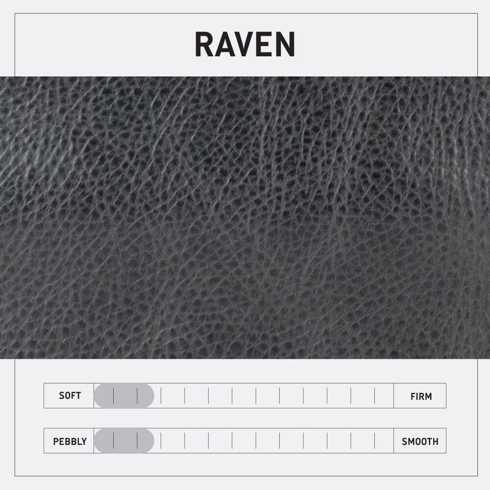 HOFFMAN LEATHER CROSSBODY BAG - MINI - RAVEN