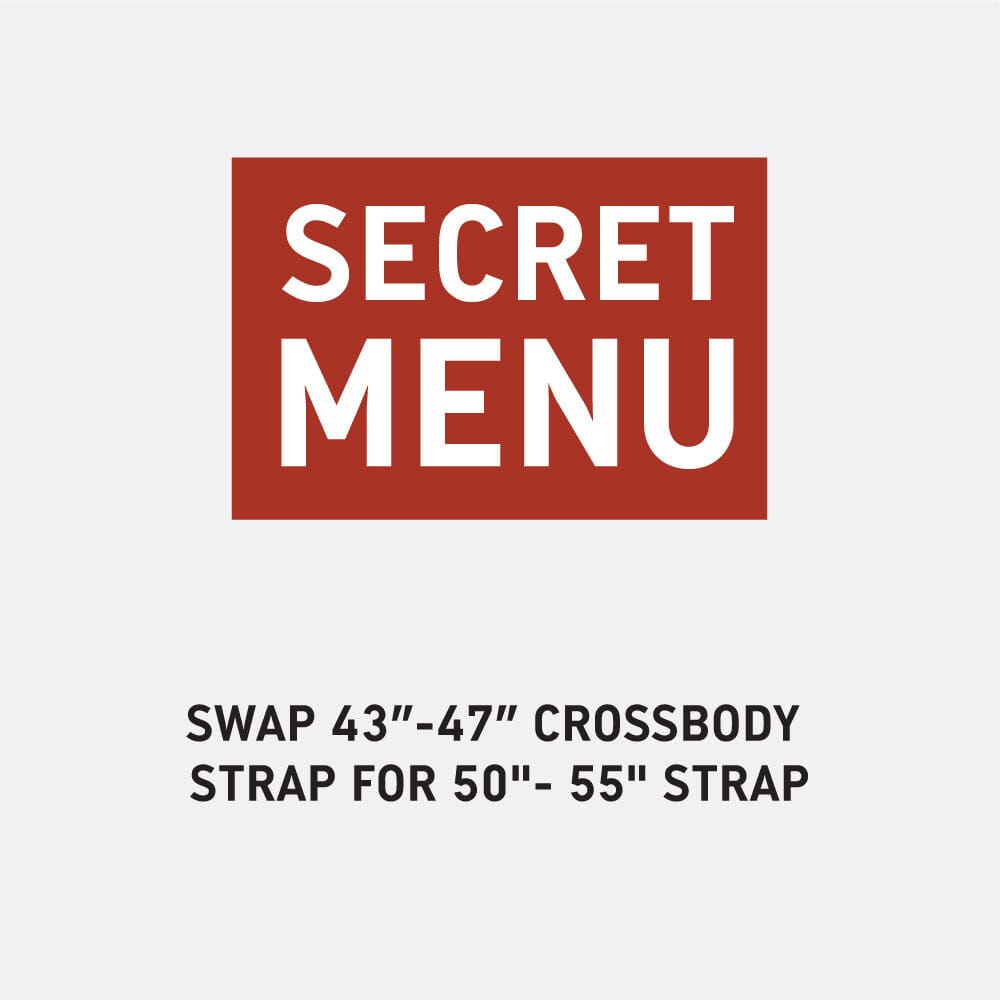 SWITCH 45”-49” FOR 51"-58" CROSSBODY STRAP