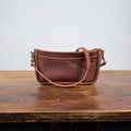 RENNIE LEATHER SHOULDER BAG - SADDLE - IN STOCK