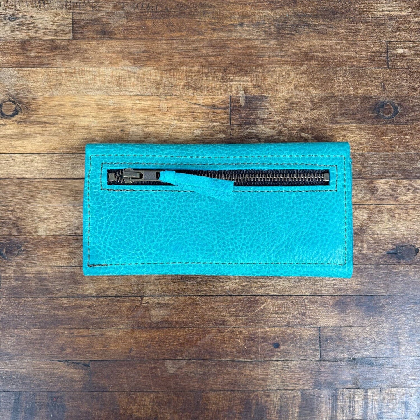 MARIE LEATHER WALLET - BERMUDA - IN STOCK