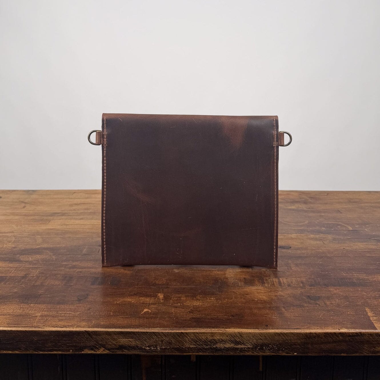 HANNAH LEATHER CROSSBODY - RUSTIC PECAN