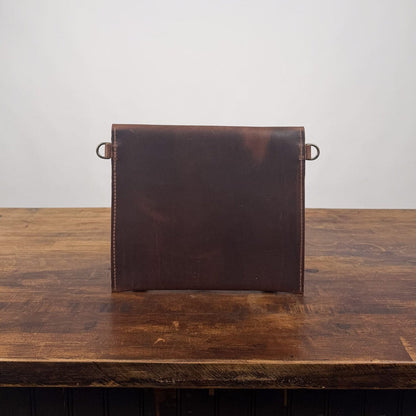 HANNAH LEATHER CROSSBODY - RUSTIC PECAN
