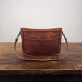 RENNIE LEATHER SHOULDER BAG - MEDIUM - WHISKY BISON - IN STOCK