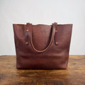 AVERY LEATHER TOTE BAG - MEDIUM  - SADDLE - NEARLY PERFECT - IN STOCK
