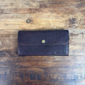 MARIE LEATHER WALLET - MOCHA #2 - NEARLY PERFECT - IN STOCK
