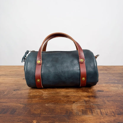 JANE LEATHER CROSSBODY - SMALL - INDIGO BISON #1 - IN STOCK