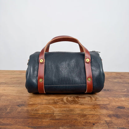 JANE LEATHER CROSSBODY - SMALL - INDIGO BISON #2 - IN STOCK