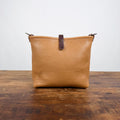 AVERY CROSSBODY - MINI - HEMMED TOP - BUTTON STUD - MOCHA STRAPS - IN STOCK