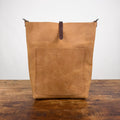 AVERY CROSSBODY - SLIM - LARGE - TOBACCO - LARGE FRONT POCKET - BUTTON STUD - IN STOCK