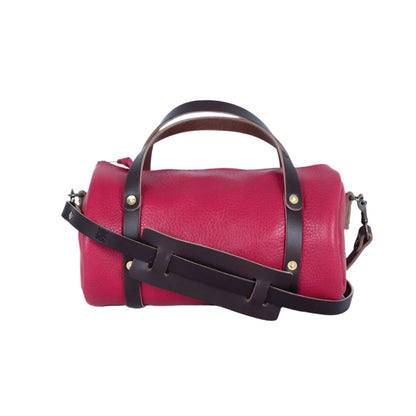 Jane leather crossbody fuchsia