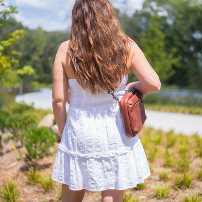 LEATHER SLING BAG