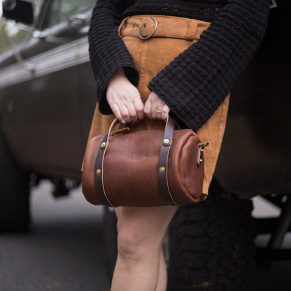 JANE LEATHER CROSSBODY - SMALL - RAVEN