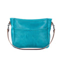 RENNIE LEATHER SHOULDER BAG - LARGE - BERMUDA