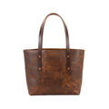 AVERY LEATHER TOTE BAG - MEDIUM - HICKORY BISON