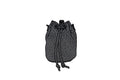 LEATHER BUCKET BAG - MEDIUM - RAVEN