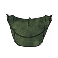 CELESTE LEATHER HOBO BAG - MEDIUM - JADE BISON