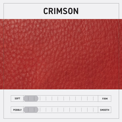 JANE LEATHER CROSSBODY - SMALL - CRIMSON
