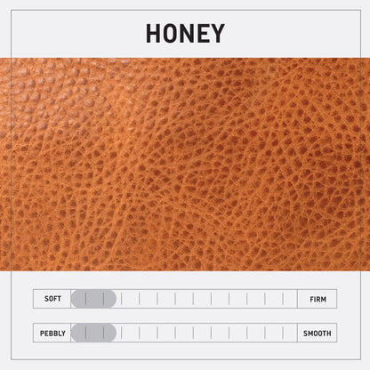 LEATHER FANNY PACK / LEATHER WAIST BAG - HONEY