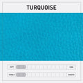 FELICITY ZIPPERED CLUTCH WITH WRISTLET - SMALL - TURQUOISE