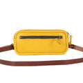 LEATHER FANNY PACK / LEATHER WAIST BAG - DELUXE - GOLDEN SUN