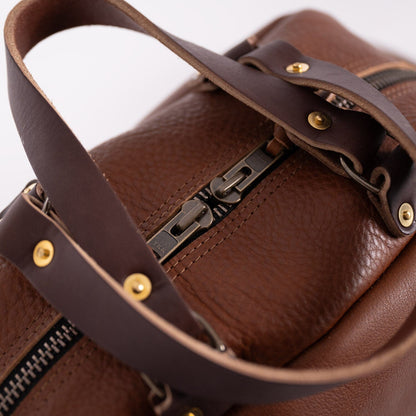 HOFFMAN LEATHER CROSSBODY BAG - EXTRA LARGE - DELUXE