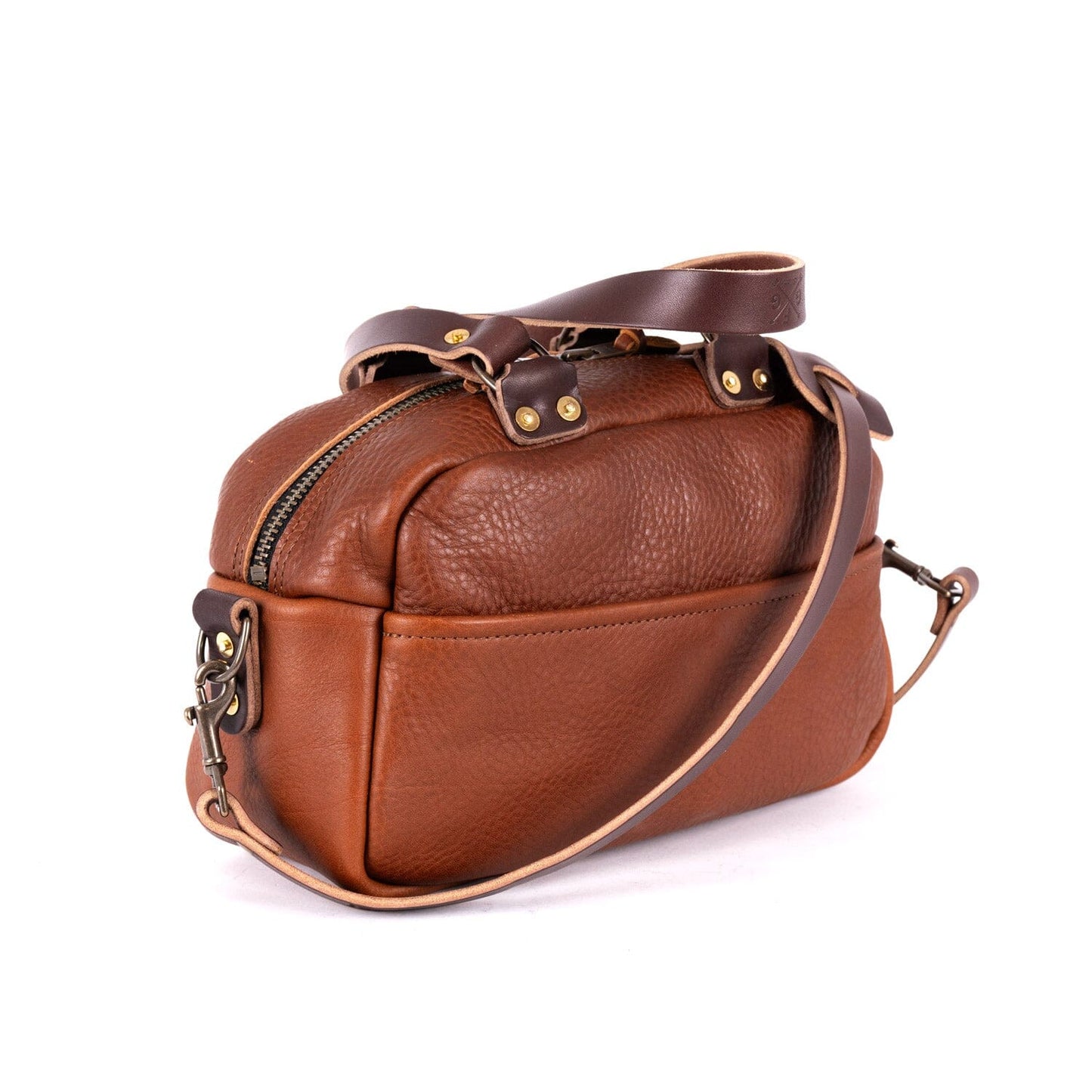 HOFFMAN LEATHER CROSSBODY BAG - MEDIUM - DELUXE