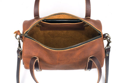 JANE LEATHER CROSSBODY - BERMUDA