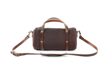 JANE LEATHER CROSSBODY - CHERRY BISON