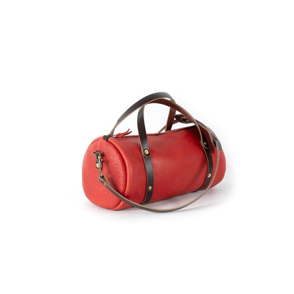 JANE LEATHER CROSSBODY - LARGE - CRIMSON
