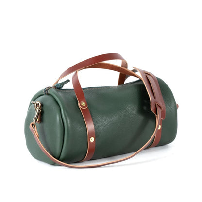 JANE LEATHER CROSSBODY - LARGE - FOREST GREEN