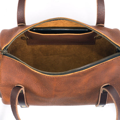 JANE LEATHER CROSSBODY - SMALL - RAVEN