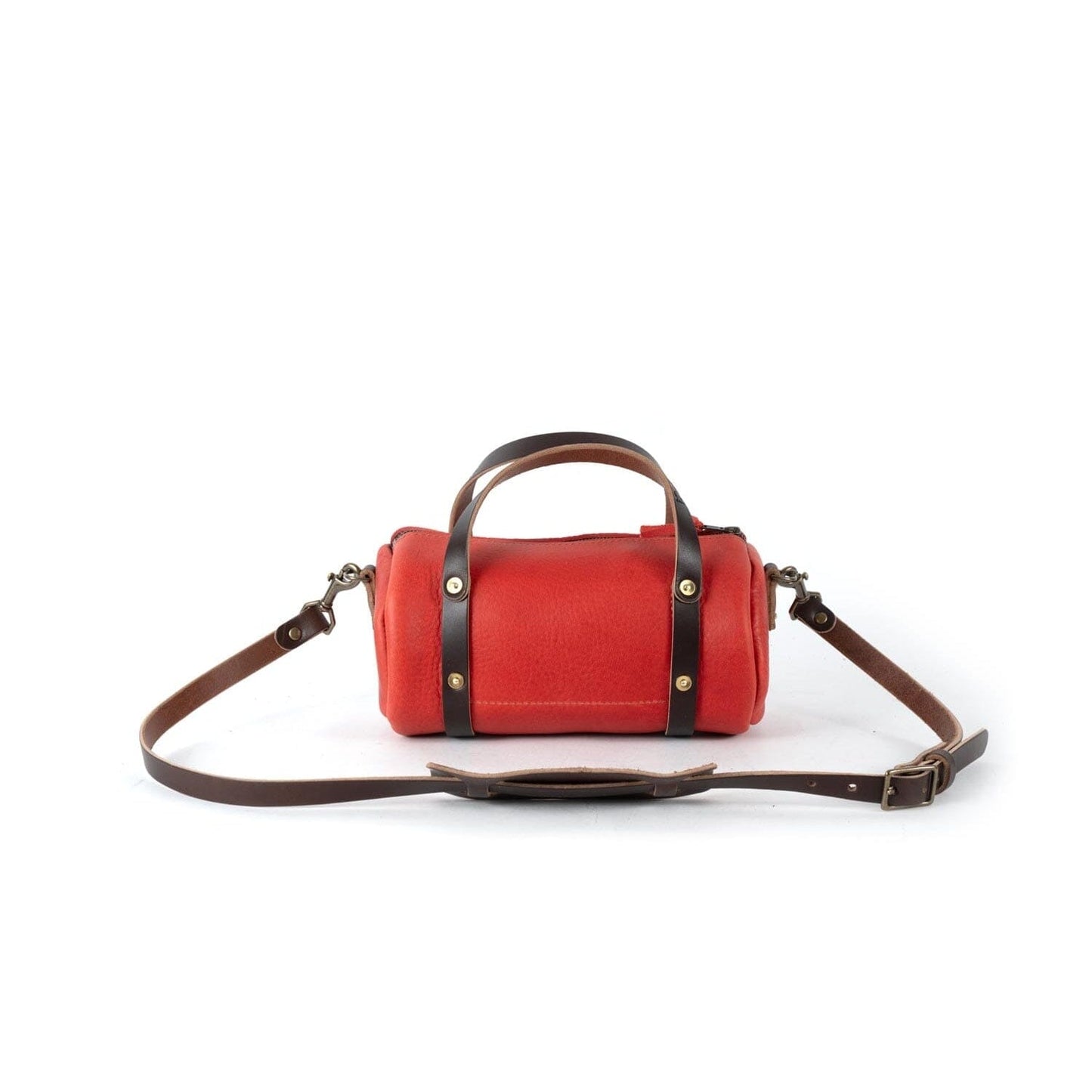 JANE LEATHER CROSSBODY - SMALL - CRIMSON