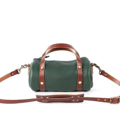 JANE LEATHER CROSSBODY - SMALL - FOREST GREEN
