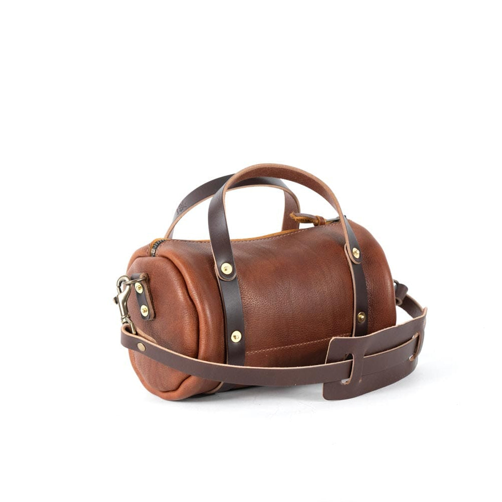 JANE LEATHER CROSSBODY - SMALL - SADDLE