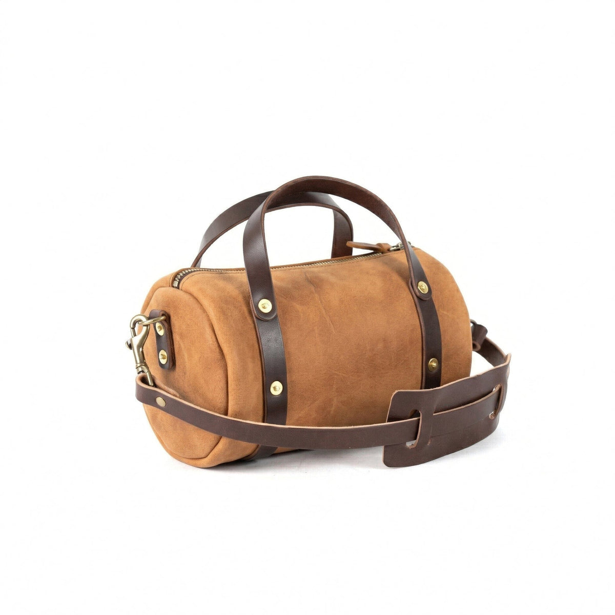 JANE LEATHER CROSSBODY - SMALL -  TOBACCO