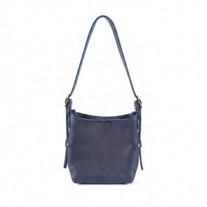 JULIANNE LEATHER HOBO BAG - MINI