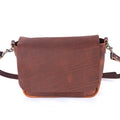 KINDLE LEATHER SATCHEL - LIME GREEN