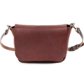 KINDLE LEATHER SATCHEL - MERLOT