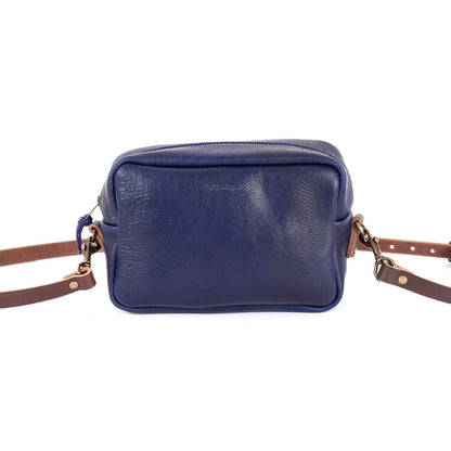 SARAH LEATHER CROSSBODY - VIOLET