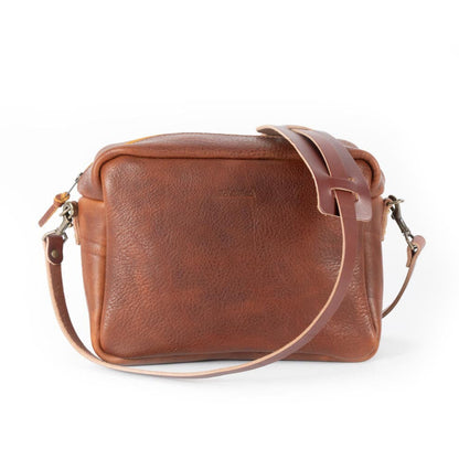 SARAH LEATHER CROSSBODY - MEDIUM - GRASS GREEN