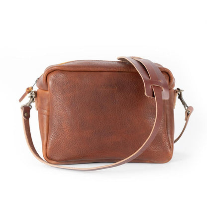 SARAH LEATHER CROSSBODY - LARGE - INDIGO BISON