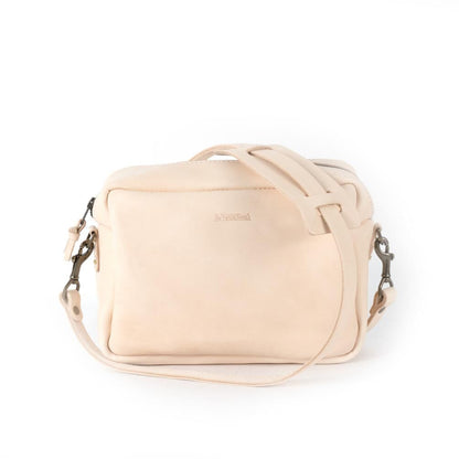 SARAH LEATHER CROSSBODY - MEDIUM - NATURAL VEG TAN