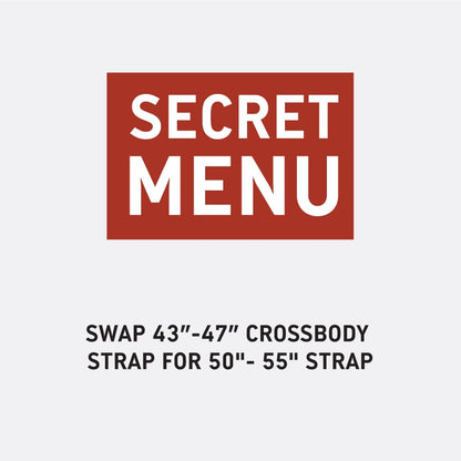 SWITCH 45”-49” FOR 51"-58" CROSSBODY STRAP