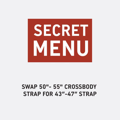SWITCH 51"-58" FOR 45”-49” CROSSBODY STRAP
