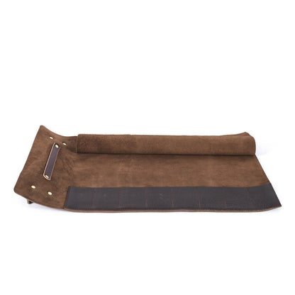 LEATHER KNIFE ROLL