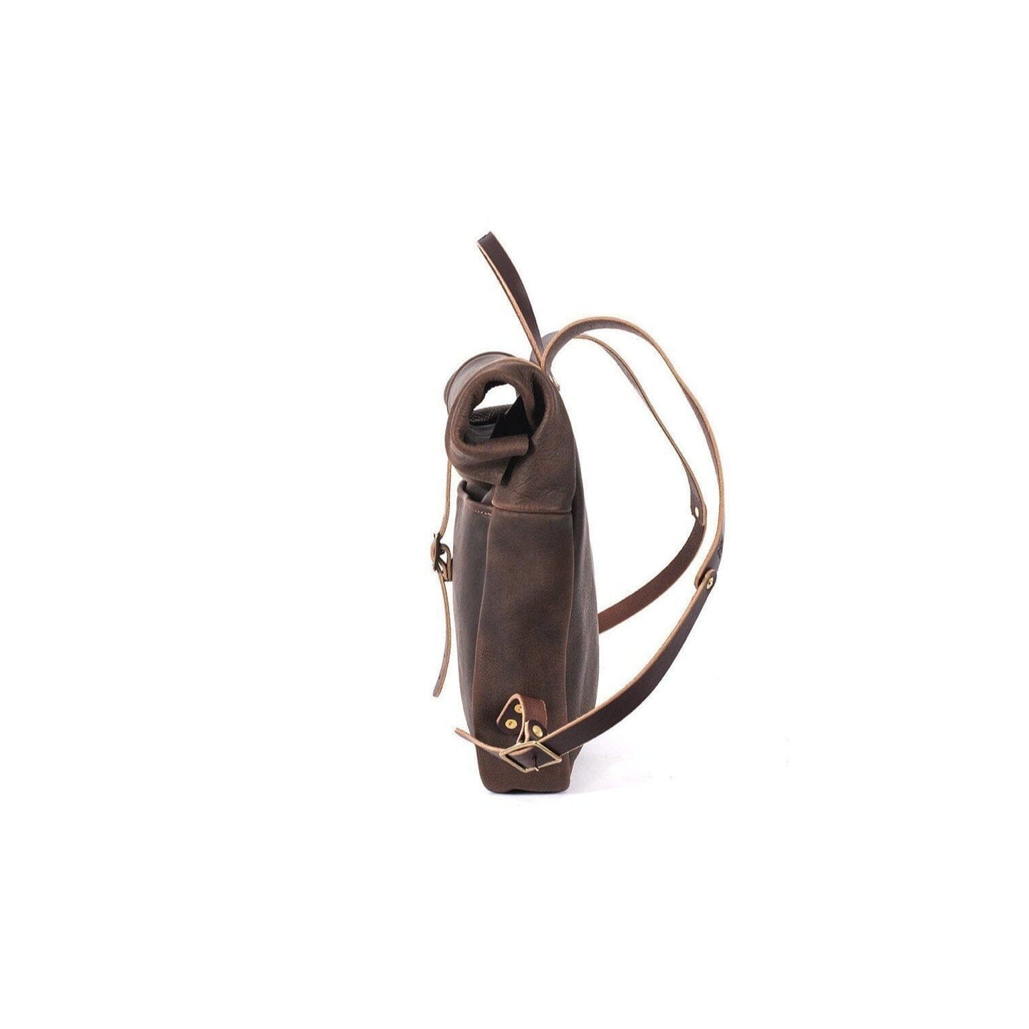 GRANT LEATHER ROLL TOP RUCKSACK BACKPACK - IN STOCK