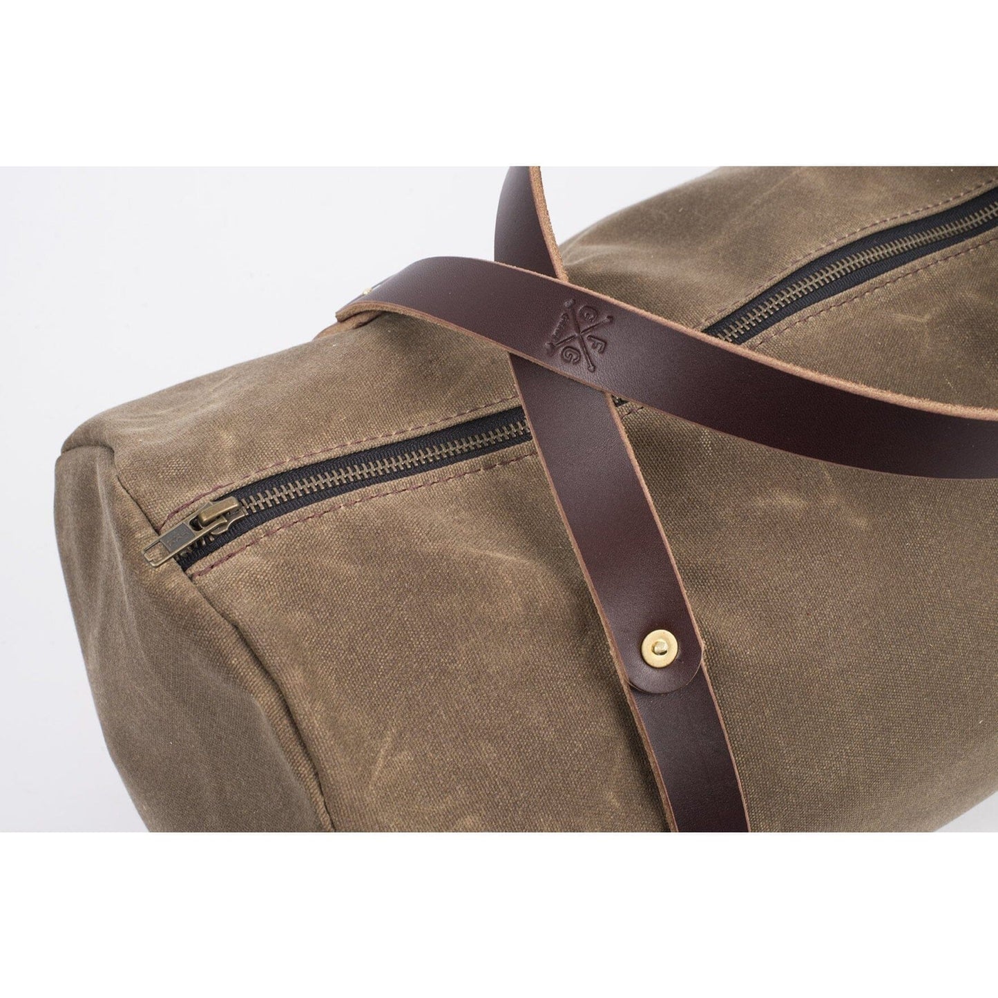 WILLIAM WAXED CANVAS WEEKENDER DUFFLE BAG