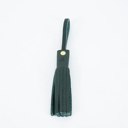 LEATHER TASSEL BAG CHARM
