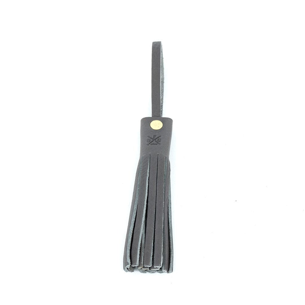 LEATHER TASSEL BAG CHARM